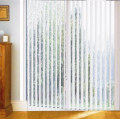 89mm PVC Brown Vertical Window Blinds Waterproof with Smooth Vane